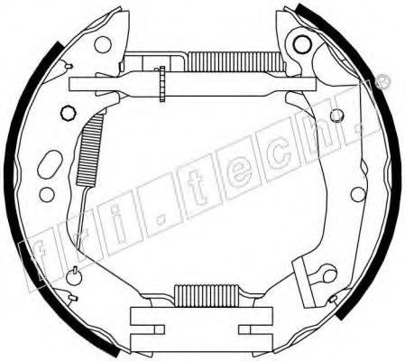 fri.tech. 16361 Brake Shoe Set